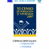 Resultados VI censo de población V de vivienda 207 El Salvador abril 2008